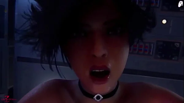 (4K - Dezmall) Resident evil woman Ada Wong fucks lucky penis and enjoys getting creampie | 3D Hentai