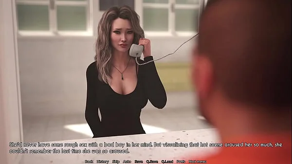 A Wife And StepMother (AWAM) #18b - Visiting Prisoner - 3D game, HD porn, 1080p