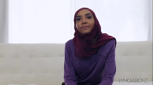 Petite Hijab Teen gets fucked & cover in cum