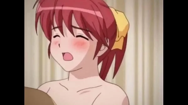 Cum on face of sweet girl after fucking (Anime for adults)