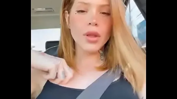 Showing boobs while driving