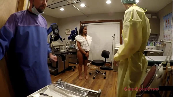 Adorable Latina Sheila Daniels Spread Eagle In Stirrups Gets Orgasm From Hitachi/Boyfriend In Front Of Doctor & Nurse Gyno Medfet Medical Exam More Videos Available At GirlsGoneGyno - Tampa University Physical Part 10 of 10 Reup